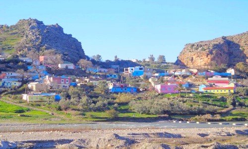 دوار سيدي أحمد بعين عائشة بعد تأهيله وتزيينه
