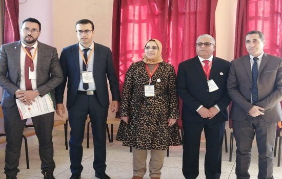 رئيسة الجمعية وامين المال الجمعية والاطر البنكية بتاونات