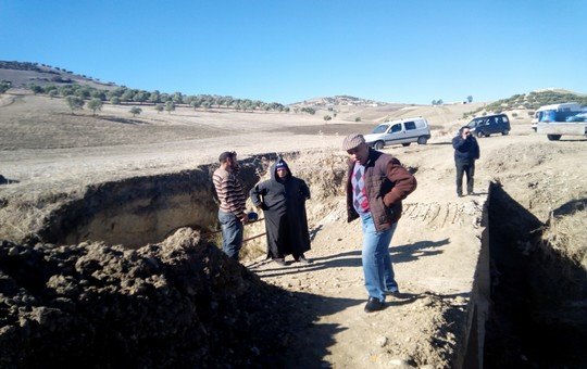 سقوط قنطرة بتراب جماعة البسابسا بدائرة تيسة