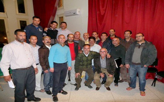 صورة جماعية للمنخرطين