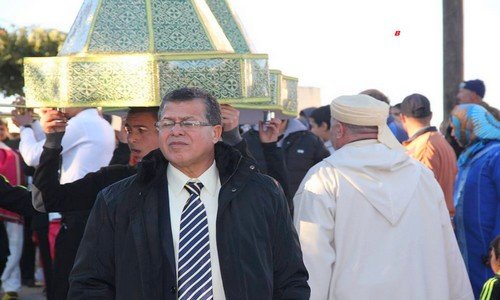 الأستاذ عبد الإلاه البوزيدي في مقدمة موسم الشموع بتاونات