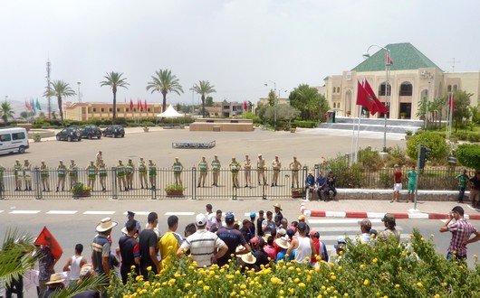 عشرات الشيوخ والشبان والكهول زحفوا من دوار القلة بجماعة اجبابرة