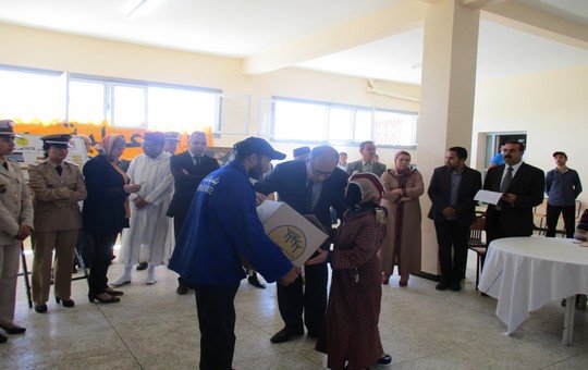 عملية توزيع الدعم الغذائي بالإقليم