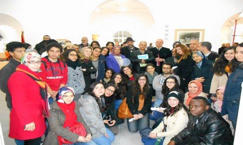 صورة جماعية للمشاركين في قافلة تطوان