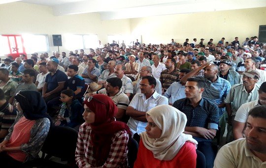 لقاء الوردزاغ تتبعه جمهور غفير من اسلاس