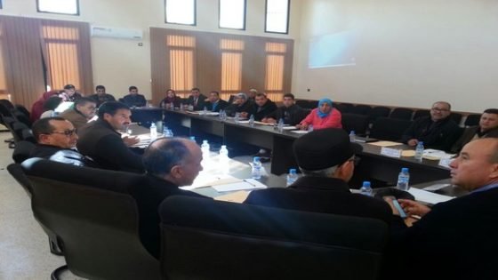 الهدوء والمصادقة بالاجماع على النقاط المدرجة يخيمان على دورة فبراير لجماعة تاونات