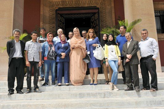 متفوقو تاونات مع ممثلي المعارضة بمجلس النواب