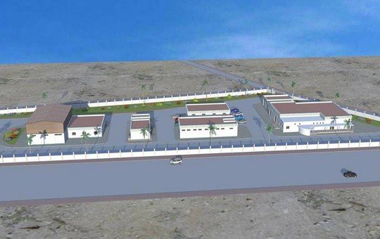 مجسم مشروع مركب الصناعة الغذائية لساحل بوطاهر نموذج للمشاريع المتعثرة