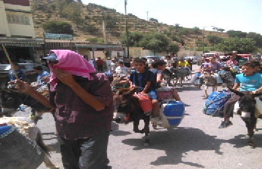 مسيرة للمطالبة بالماء بنواحي تاونات