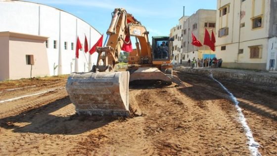 تدشين ووضع الحجر الأساس وزيارة أوراش مجموعة من المشاريع التنموية في طور الإنجاز ببلدية قرية ابا محمد بغلاف مالي يقدر ب 22 مليون درهم