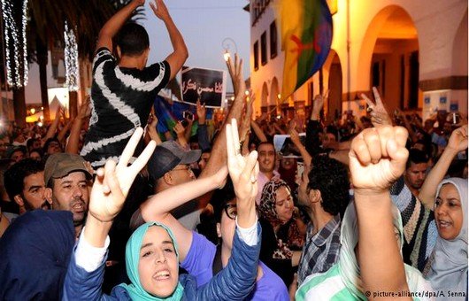 مظاهرة بالدارالبيضاء