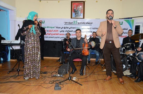 نجوم الحفل الفني لصدى تاونات
