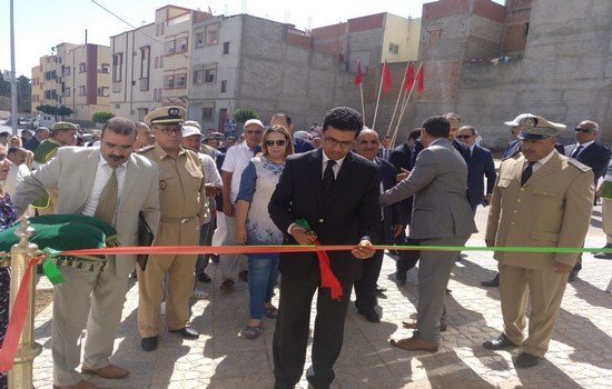 وضع الحجر الأساس لبناء مركز للمسنين والمشردين بالجماعة