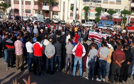 وقفة احتجاجية بتاونات من تأطير التنسيقية الإقليمية لرفع التهميش عن ساكنة تاونات