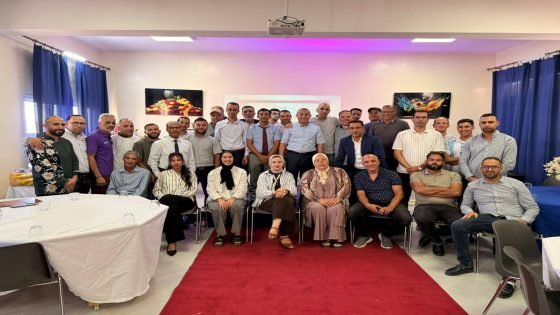 حفل تكريمي على شرف محمد نظير مدير التكوين المهني بتاونات بمناسبة انتقاله إلى جهة بني ملال–خنيفرة