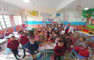 تنظيم أنشطة لفائدة أطفال قسم التعليم الأولي لتنمية المهارات الإدراكية بمدرسة الشهداء بجماعة تاونات