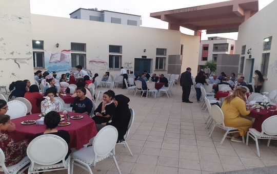 حفل إفطار جماعي لفائدة المستفيدات من دار الطالبة تاونات