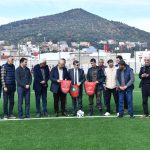 جامعة كرة القدم تسلم ملعب 16 نونبر بمدينة تاونات