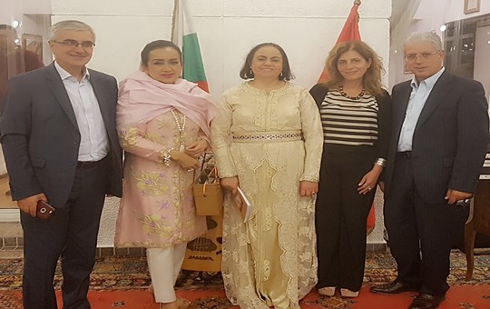 تحت رعاية السفيرة زكية الميداوي:أمسية خاصة بالشعر المغربي بإقامة سفارة المملكة المغربية ببلغاريا