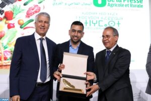 تتويج 9 صحفيين من بينهم الصحافي إبن تاونات عبد الحميد جبران بالجائزة الكبرى للصحافة الفلاحية