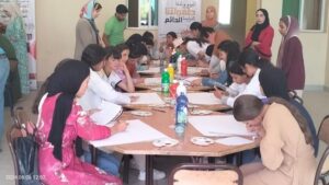 قافلة الطفولة للتنشيط التربوي والفني والثقافي تحط الرحال بالثانوية الإعدادية تمضيت -طهر السوق بتاونات