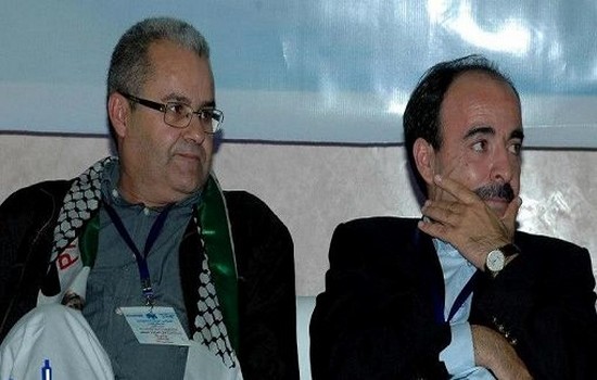 إبن تاونات مصطفى المريزق بجانب صديقه الأمين العام السابق لحزب "الجرار"إلياس العماري