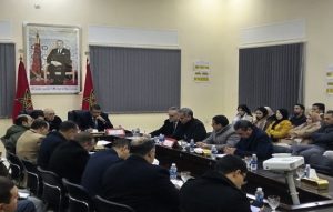 عامل إقليم تاونات يلتقي مع منتخبي جماعات تمزكانة وسيدي المخفي وأورتزاغ وكلاز