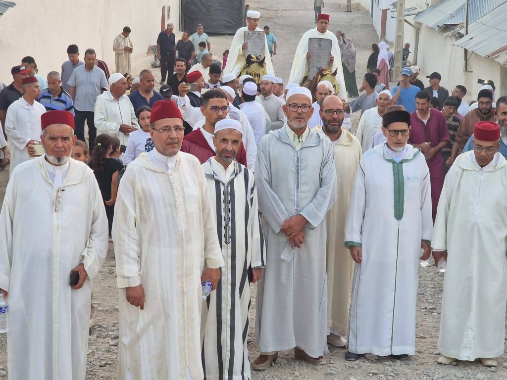 المجلس العلمي المحلي بإقليم تاونات ينظم حفلا دينيا احتفالا بخاتمين للقرآن الكريم بتيسة