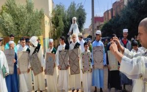 حفل تكريمي لفائدة خاتمي كتاب الله بمسجد “بلال” بجماعة المكانسة بتاونات