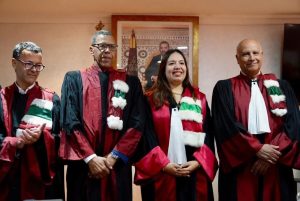 تتويج زينب نجلة البرلماني عبد اللطيف الزعيم (عضو منتدى تاونات) بدرجة الدكتوراه