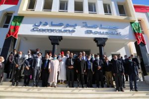 وفد رسمي يتقدمه صالح داحا عامل تاونات يشرف على تدشين المقر الإداري الجديد لجماعة بوعادل