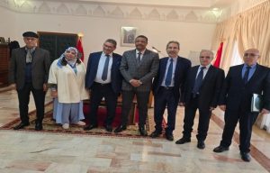 عامل إقليم تاونات الجديد عبد الكريم الغنامي يستقبل وفدا عن منتدى كفاءات تاونات