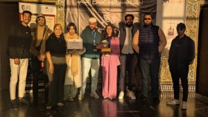 إبنة تاونات الفنانة فدوى قدوري تفوز بالجائزة الأولى للسينواغرافيا في مهرجان الجم للشباب بالدارالبيضاء