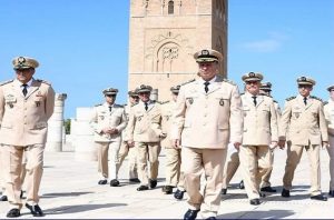 ترقية المفتش العام للقوات المساعدة-المنطقة الجنوبية (إبن تاونات) مصطفى احديود إلى رتبة جنرال