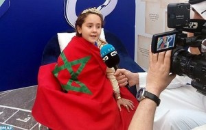 إبنة تاونات مريم أمجون الفائزة بجائزة “تحدي القراءة العربي” مقدمة برنامج ثقافي تلفزيوني