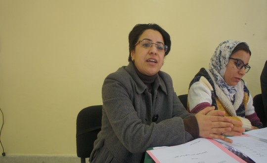 منظمة المرأة الاستقلالية بجماعة أورتزاغ:إنتخاب ابنة تاونات وفاء التويول رئيسة لفرع المنظمة