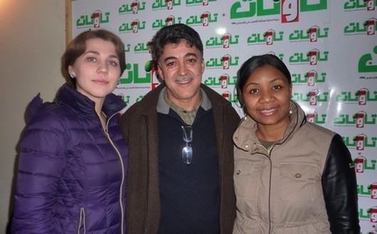 Dr Abdeslem El Idrissi avec 2 prof-univ-à-Taounate