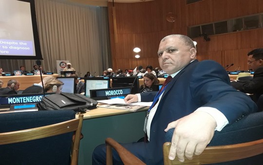 ابن تاونات الدكتور جمال البوزيدي يشارك في أشغال الأمم المتحدة بنيويورك