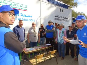 قافلة طبية متعددة التخصصات بدوار النقلة بجماعة الودكة بغفساي بإقليم تاونات