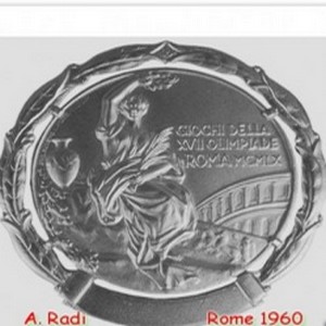 الميدالية التي حصل عليها الرياضي الكبير الراضي سنة 1960