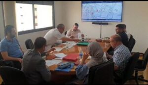 رئيس جماعة فناسة باب الحيط بتاونات يتدارس مع مسؤولي الوكالة الحضرية تصميم تهيئة مركز واد القصبة