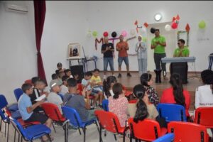 حركة الطفولة الشعبية تواصل عملها التربوي خدمة للطفولة بتأطير مخيم للقرب بدار الشباب اخلالفة‎ بتاونات