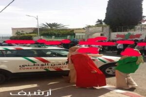 تاونات..الراغبون بالعمل في صفوف  الأمن الوطني يجتازون الإختبار الكتابي بثانوية الوحدة‎‎