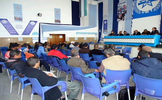 التنسقية الوطنية لأساتذة الخصاص في إجتماع بمقر الإتحاد المغربي للشغل