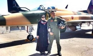 الضابط ياسر البوزيدي يثير الإنتباه بالمعرض الدولي للطيران بمراكش