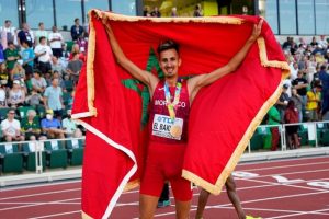 ابن تاونات سفيان البقالي بطلا للعالم في سباق 3000 متر للمرة الثانية في تاريخه