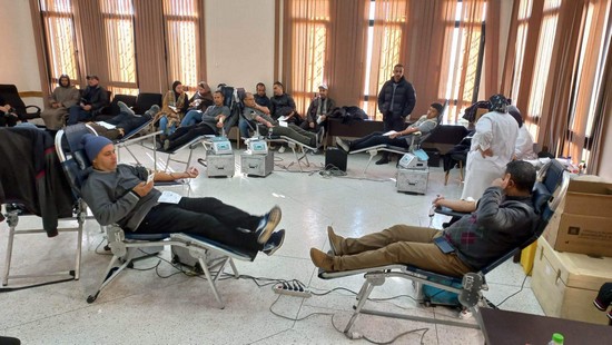 تاونات..تنظيم حملة للتبرع بالدم استجابة لنداء المركز الوطني لتحاقن الدم بسبب التراجع الكبير للمخزون