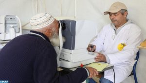 مؤسسة محمد الخامس للتضامن تنظم حملة طبية وجراحية كبرى بجماعة عين عائشة بإقليم تاونات