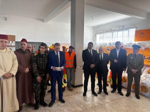 عمالة تاونات تشرع في توزيع الدعم الغذائي على 35410 أسرة معوزة بالإقليم بمناسبة رمضان