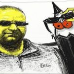 هذا ما قاله الكاريكاتوريست إبن تاونات يوسف بخوثة في كتاب “السخرية والحرية…”
